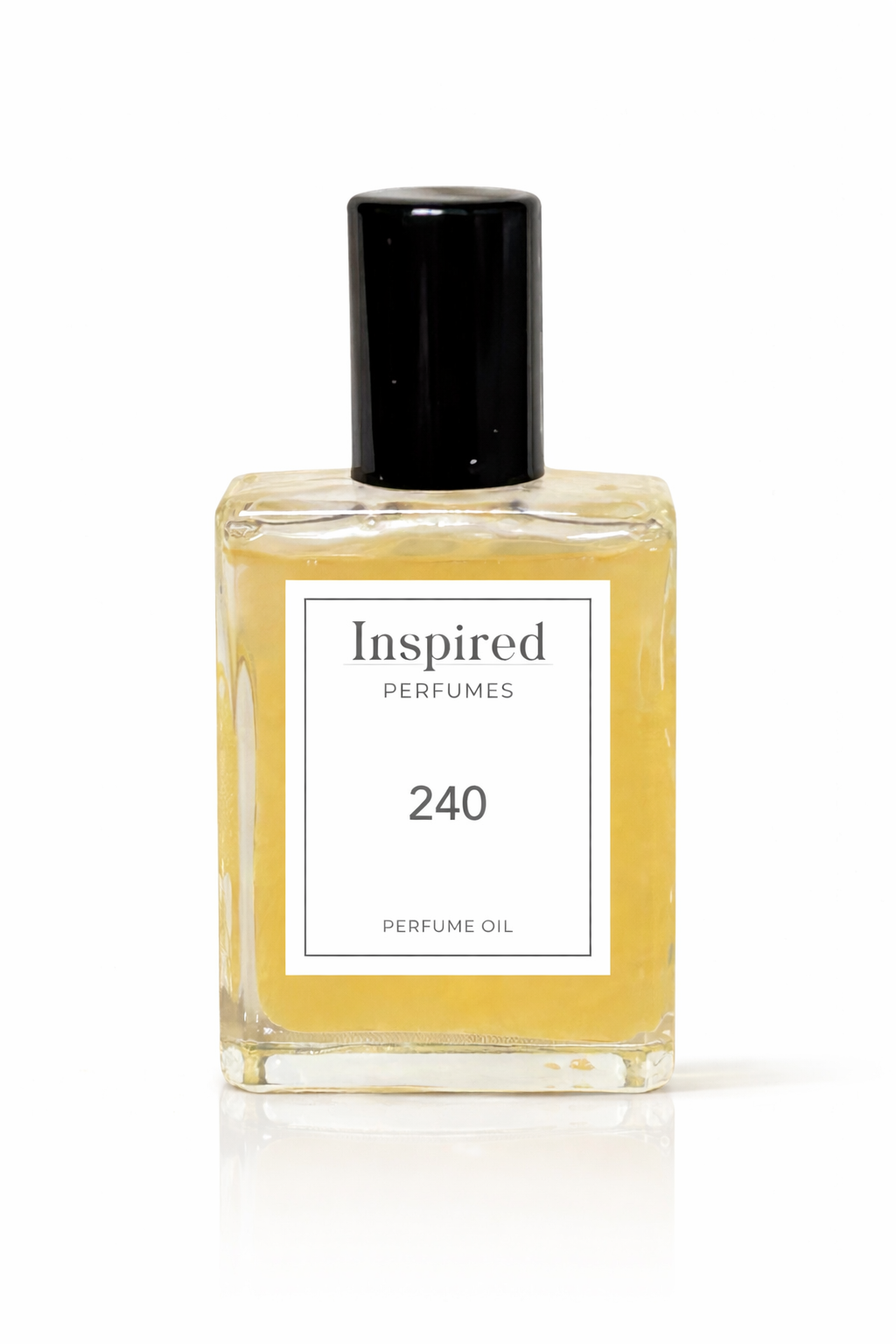 Perfume oil bottle label 240 inspired by Midnight Poison suitable for women.