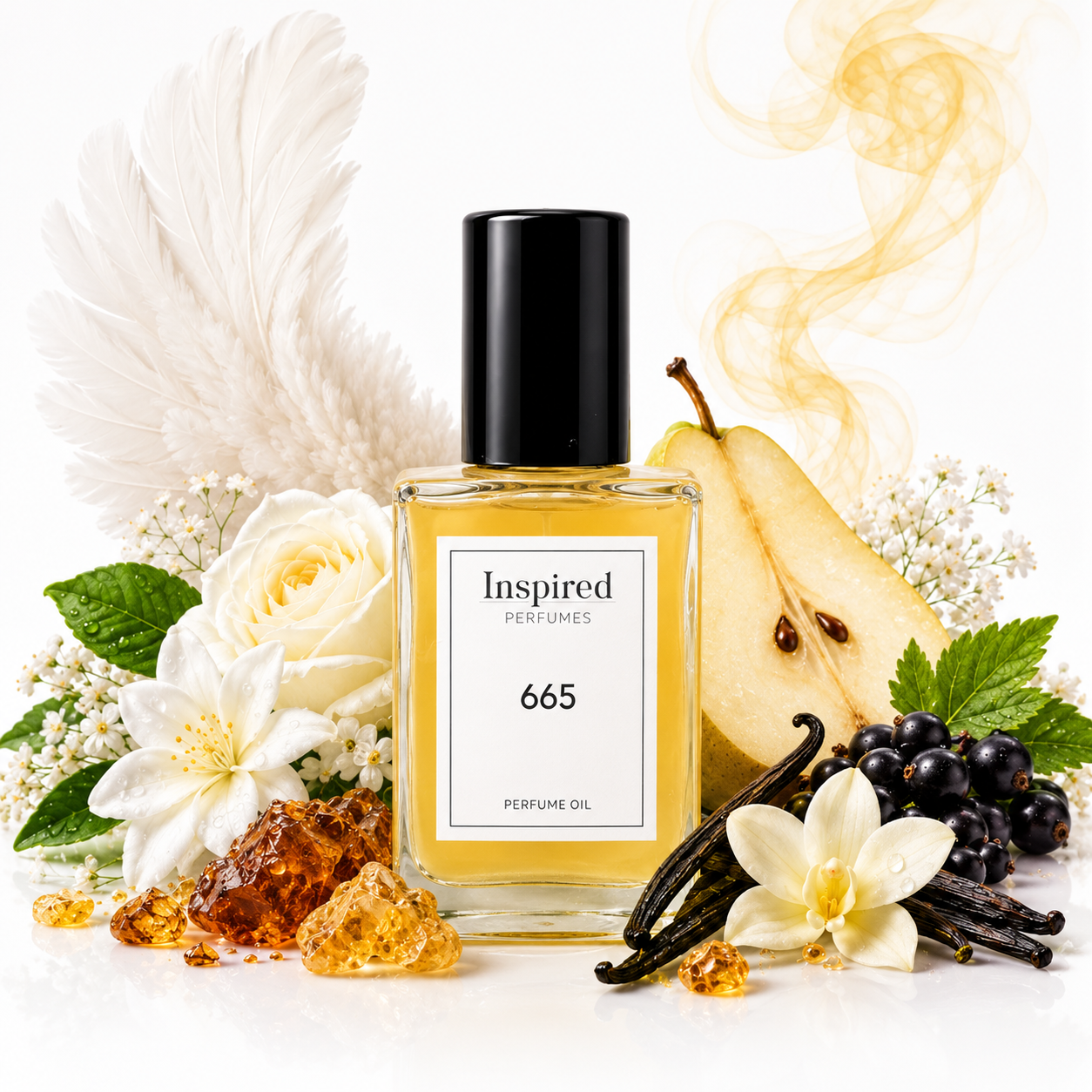 665 alcohol-free perfume oil — bottle 4 — Inspired Oils