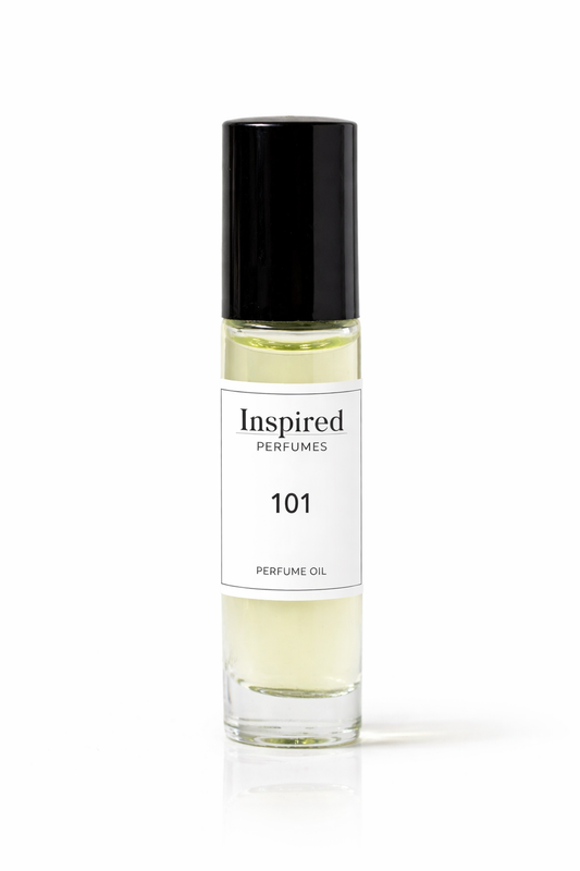 Perfume oil bottle label 101 inspired by Vanilla S*x.