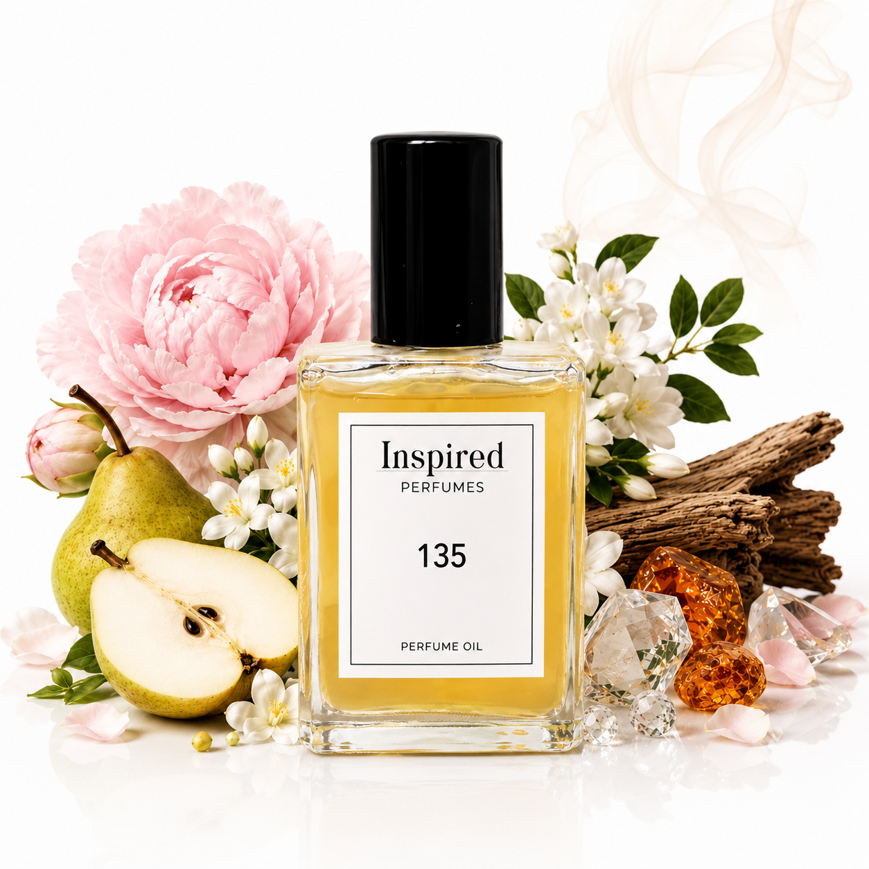 135 alcohol-free perfume oil — bottle 4 — Inspired Oils