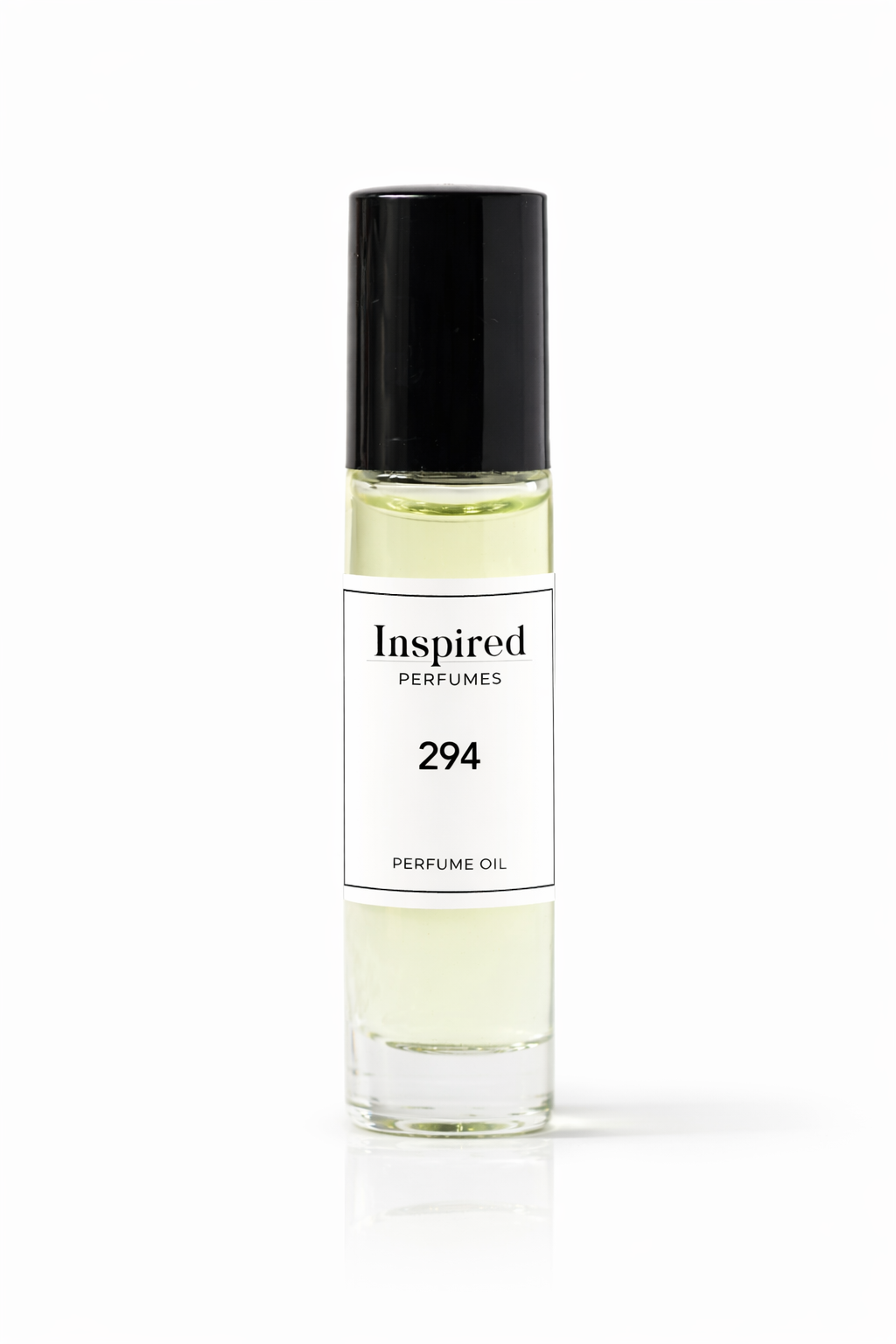Perfume oil bottle label 294 inspired by Intense Dupe suitable for women.
