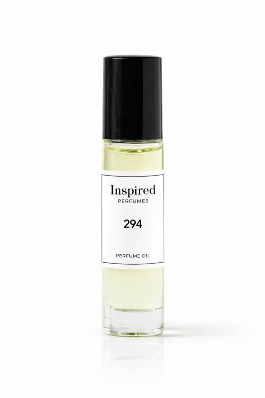 Perfume oil bottle label 294 inspired by Intense Dupe suitable for women.