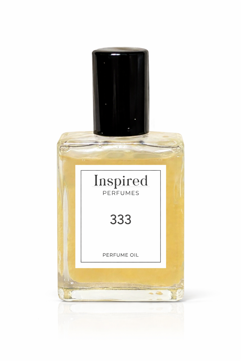 Perfume oil bottle label 333 inspired by Daisy suitable for women.