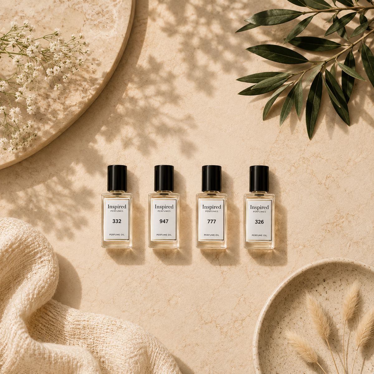 4 x Favourite Perfume 15ml alcohol-free perfume oil — bottle 2 — Inspired Oils