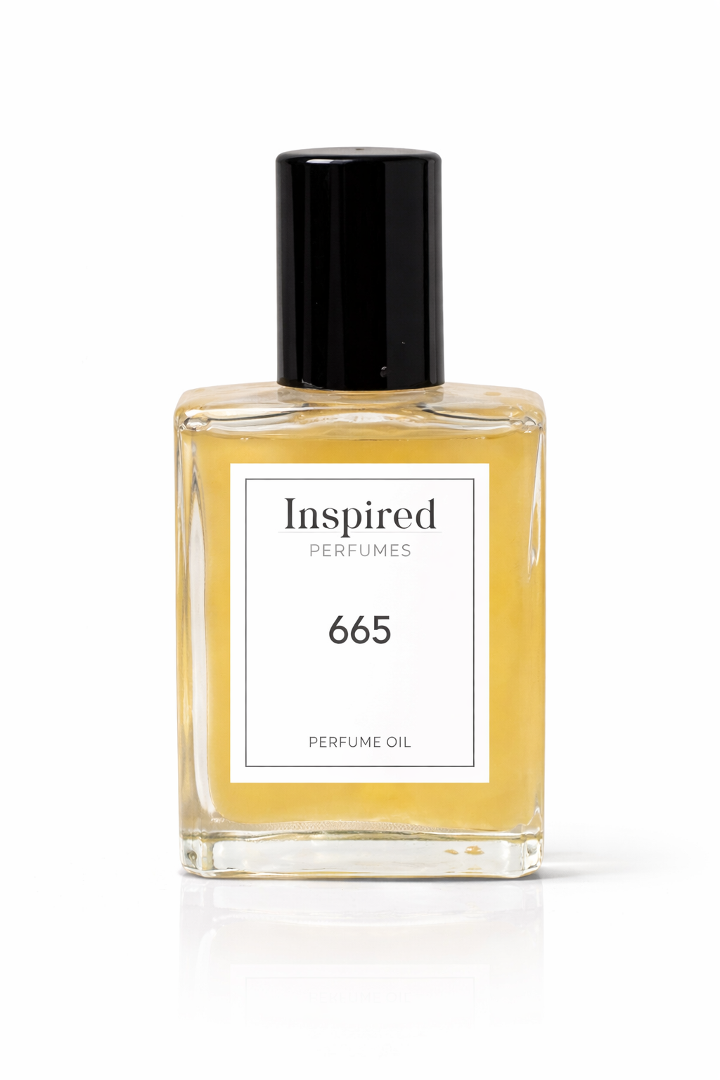 Perfume oil bottle label 665 inspired by Angel suitable for women. 