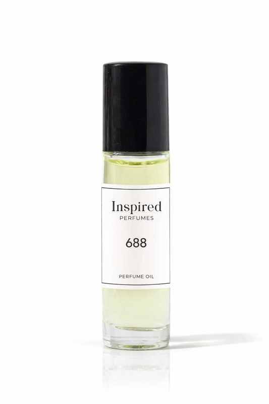 Perfume oil bottle label 688 inspired by Neroli Portofino suitable for men and women.