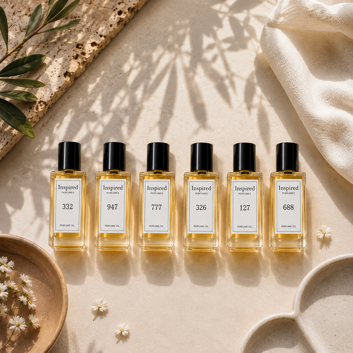 6 x Favourite Perfume 15ml perfume oil alcohol-free perfume oil — Inspired Oils