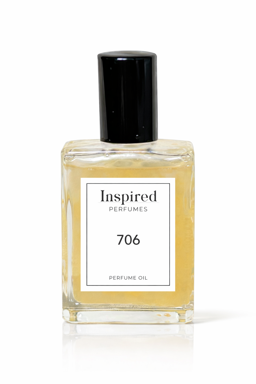 Perfume oil bottle label 706 inspired by Tuscan Leather suitable for men and women.