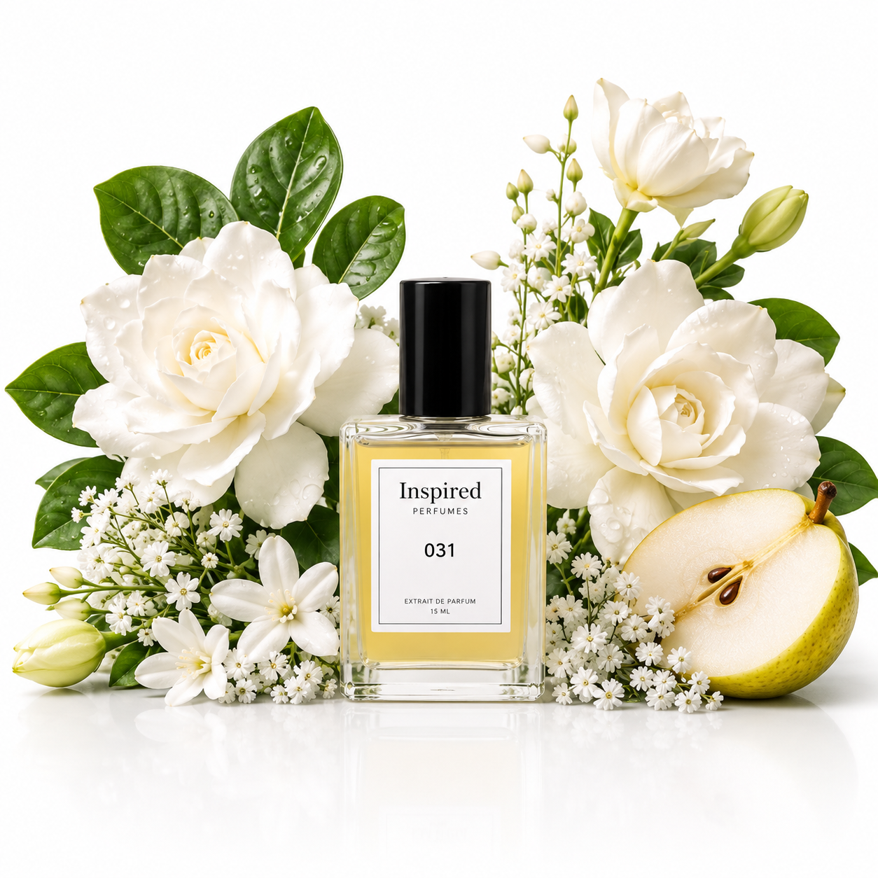 031 inspired by Flora Gorgeous Gardenia — bottle 4 — Inspired Oils