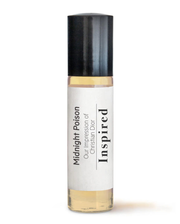 Luxury Perfume Oil Long Lasting Inspired By Christian Dior - Midnight Poison Vegan Friendly And Cruelty Free
